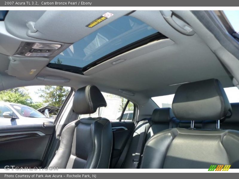 Carbon Bronze Pearl / Ebony 2007 Acura TL 3.2