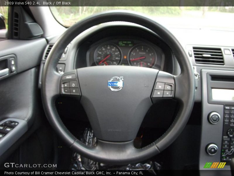 Black / Off Black 2009 Volvo S40 2.4i