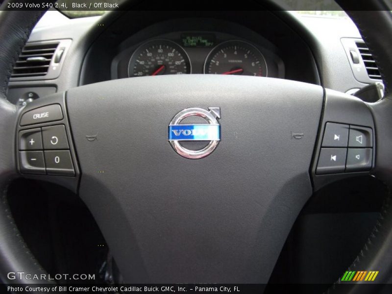 Black / Off Black 2009 Volvo S40 2.4i