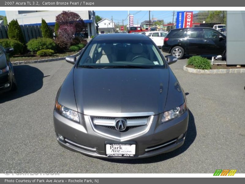 Carbon Bronze Pearl / Taupe 2007 Acura TL 3.2