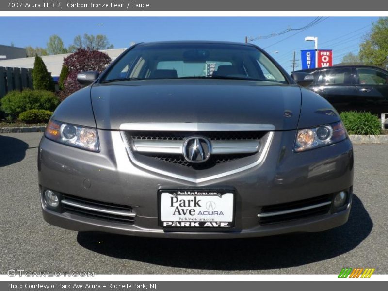 Carbon Bronze Pearl / Taupe 2007 Acura TL 3.2