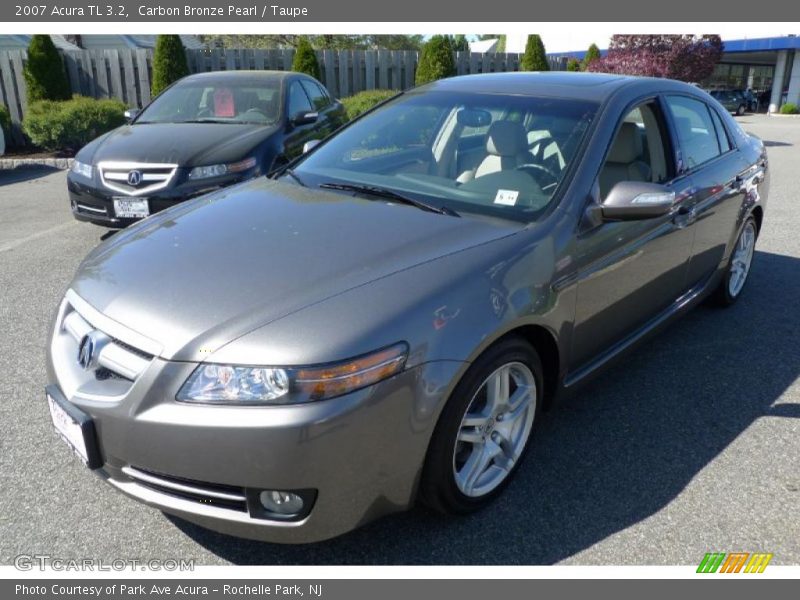 Carbon Bronze Pearl / Taupe 2007 Acura TL 3.2