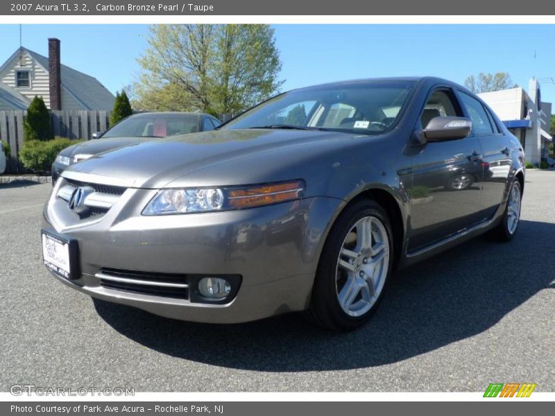 Carbon Bronze Pearl / Taupe 2007 Acura TL 3.2