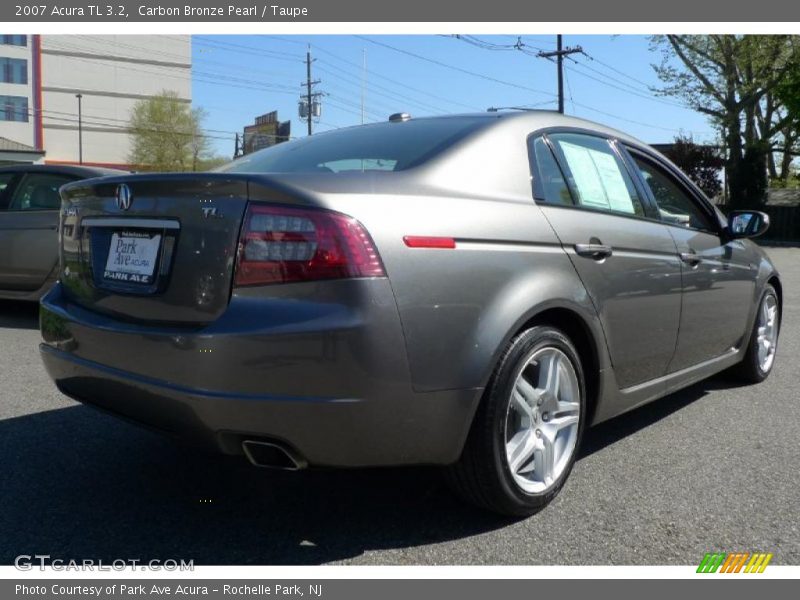 Carbon Bronze Pearl / Taupe 2007 Acura TL 3.2