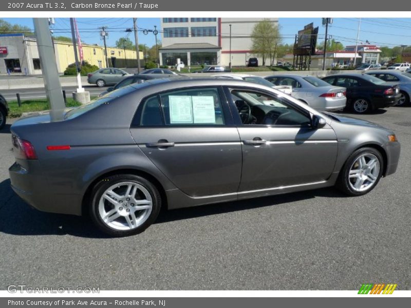Carbon Bronze Pearl / Taupe 2007 Acura TL 3.2