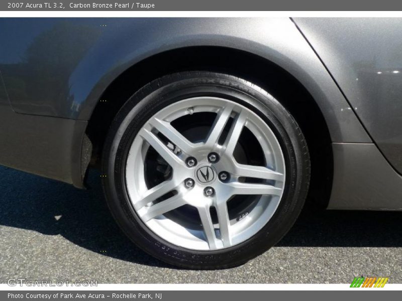 Carbon Bronze Pearl / Taupe 2007 Acura TL 3.2
