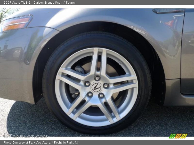 Carbon Bronze Pearl / Taupe 2007 Acura TL 3.2