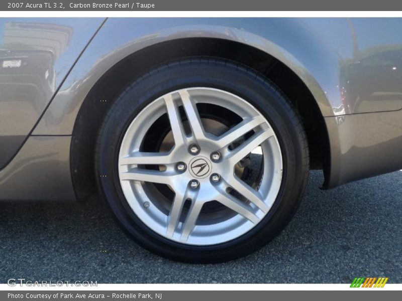 Carbon Bronze Pearl / Taupe 2007 Acura TL 3.2