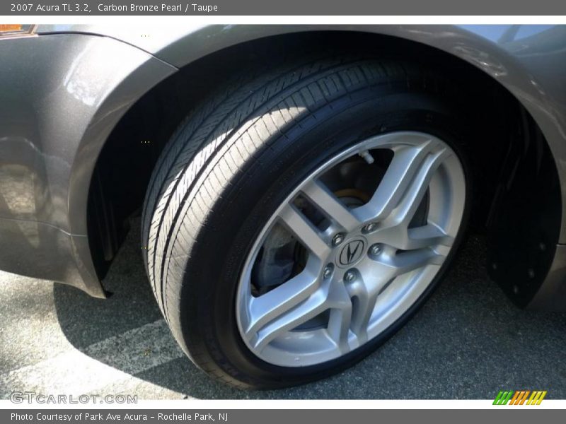 Carbon Bronze Pearl / Taupe 2007 Acura TL 3.2