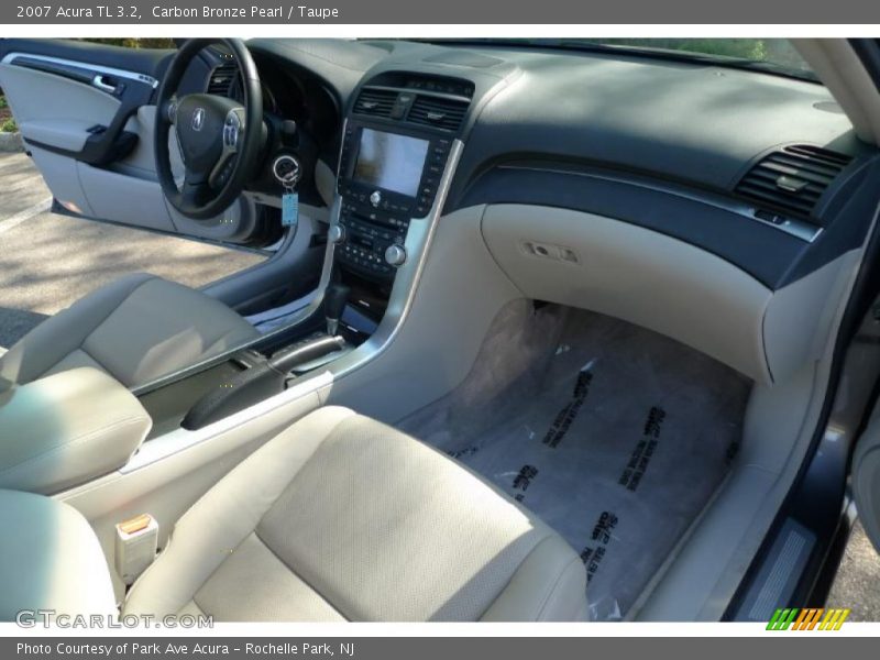 Carbon Bronze Pearl / Taupe 2007 Acura TL 3.2