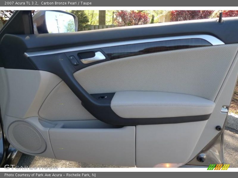 Carbon Bronze Pearl / Taupe 2007 Acura TL 3.2
