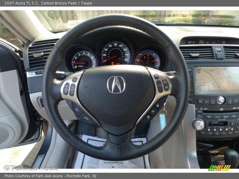 Carbon Bronze Pearl / Taupe 2007 Acura TL 3.2