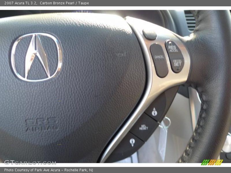 Carbon Bronze Pearl / Taupe 2007 Acura TL 3.2