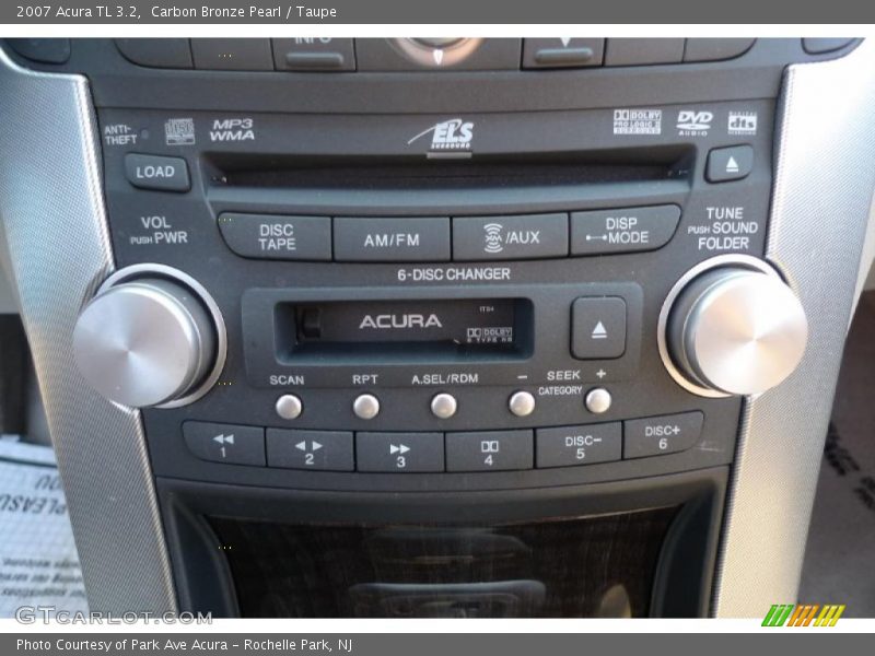 Carbon Bronze Pearl / Taupe 2007 Acura TL 3.2