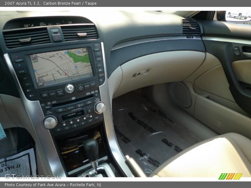 Carbon Bronze Pearl / Taupe 2007 Acura TL 3.2