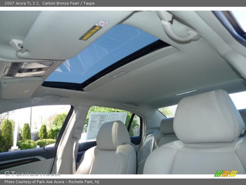 Carbon Bronze Pearl / Taupe 2007 Acura TL 3.2