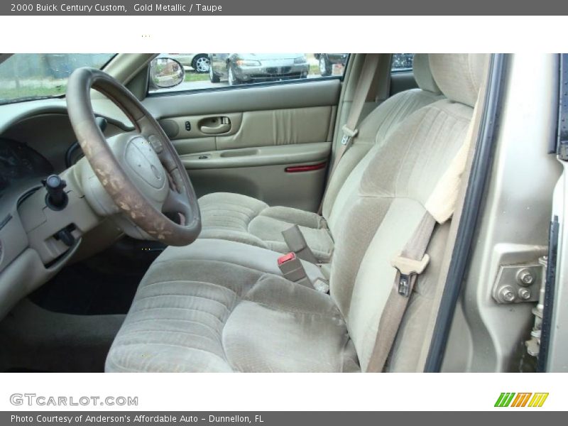 Gold Metallic / Taupe 2000 Buick Century Custom