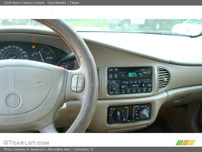 Gold Metallic / Taupe 2000 Buick Century Custom