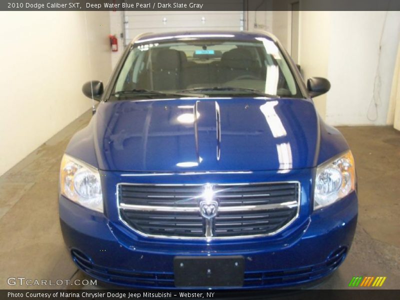 Deep Water Blue Pearl / Dark Slate Gray 2010 Dodge Caliber SXT