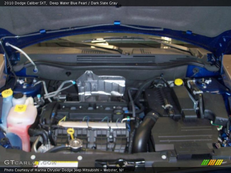 Deep Water Blue Pearl / Dark Slate Gray 2010 Dodge Caliber SXT