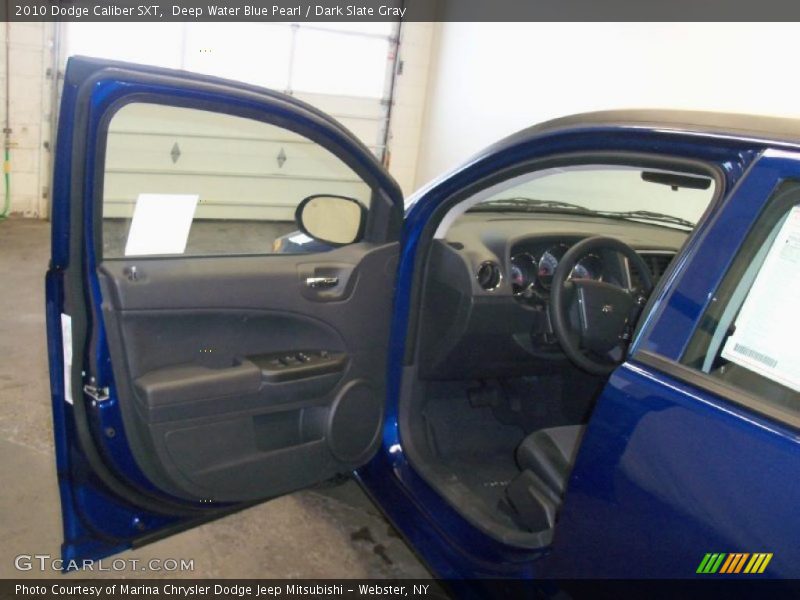 Deep Water Blue Pearl / Dark Slate Gray 2010 Dodge Caliber SXT