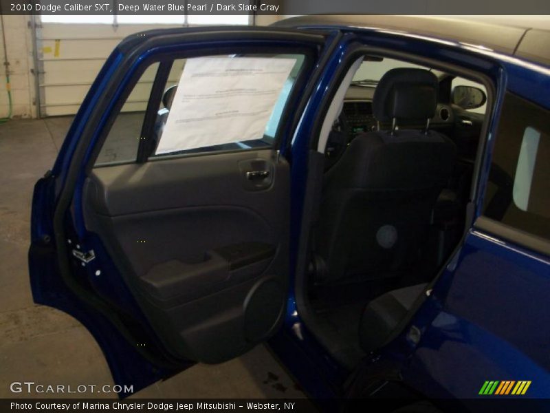 Deep Water Blue Pearl / Dark Slate Gray 2010 Dodge Caliber SXT