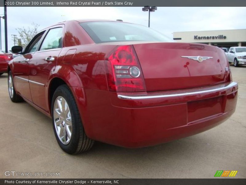 Inferno Red Crystal Pearl / Dark Slate Gray 2010 Chrysler 300 Limited