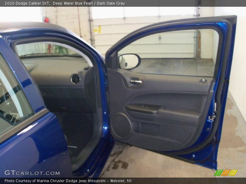 Deep Water Blue Pearl / Dark Slate Gray 2010 Dodge Caliber SXT
