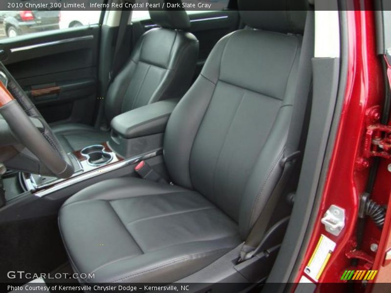 Inferno Red Crystal Pearl / Dark Slate Gray 2010 Chrysler 300 Limited