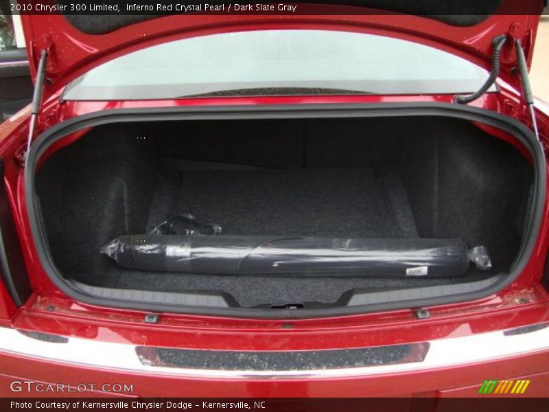 Inferno Red Crystal Pearl / Dark Slate Gray 2010 Chrysler 300 Limited