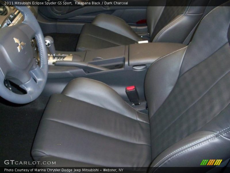 Kalapana Black / Dark Charcoal 2011 Mitsubishi Eclipse Spyder GS Sport