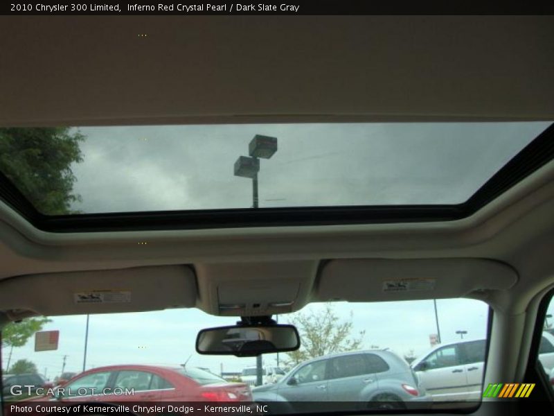 Inferno Red Crystal Pearl / Dark Slate Gray 2010 Chrysler 300 Limited