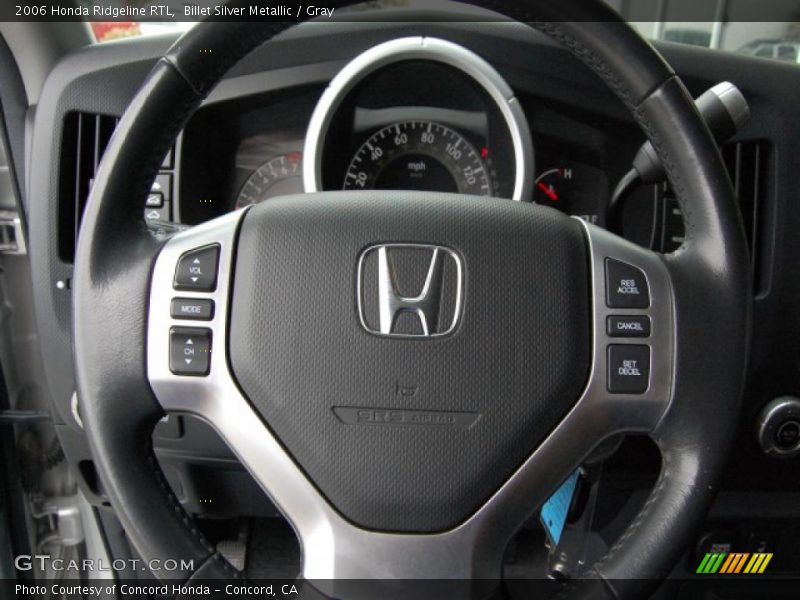 Billet Silver Metallic / Gray 2006 Honda Ridgeline RTL