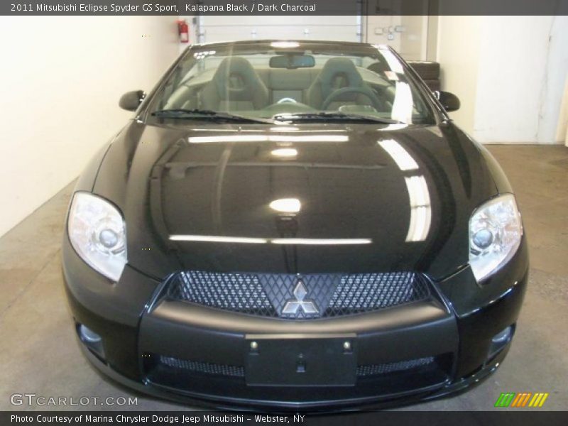 Kalapana Black / Dark Charcoal 2011 Mitsubishi Eclipse Spyder GS Sport