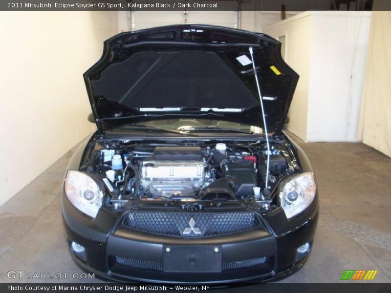 Kalapana Black / Dark Charcoal 2011 Mitsubishi Eclipse Spyder GS Sport