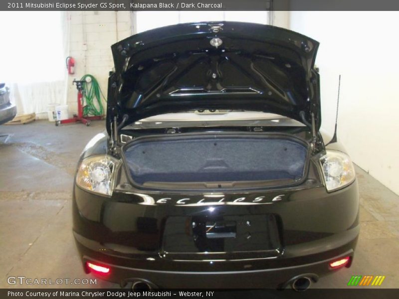 Kalapana Black / Dark Charcoal 2011 Mitsubishi Eclipse Spyder GS Sport