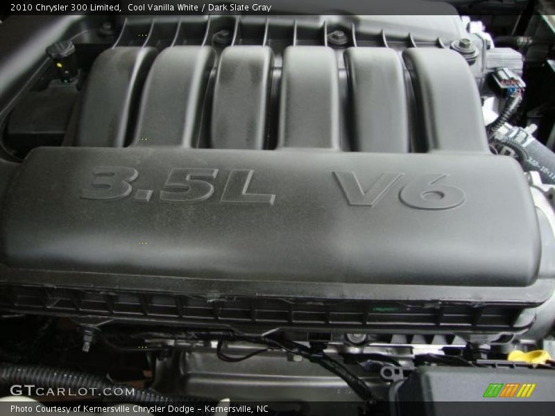 Cool Vanilla White / Dark Slate Gray 2010 Chrysler 300 Limited