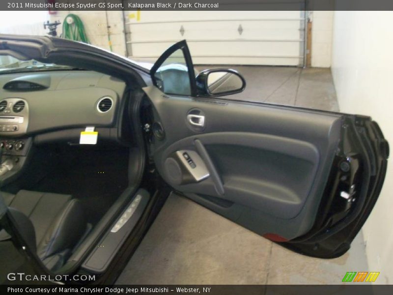 Kalapana Black / Dark Charcoal 2011 Mitsubishi Eclipse Spyder GS Sport