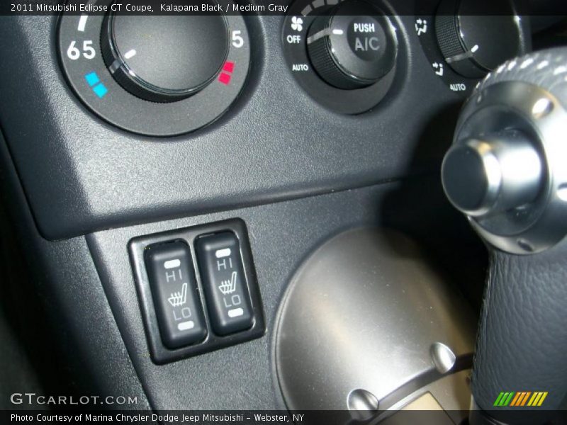 Kalapana Black / Medium Gray 2011 Mitsubishi Eclipse GT Coupe
