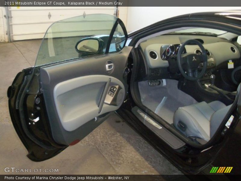 Kalapana Black / Medium Gray 2011 Mitsubishi Eclipse GT Coupe