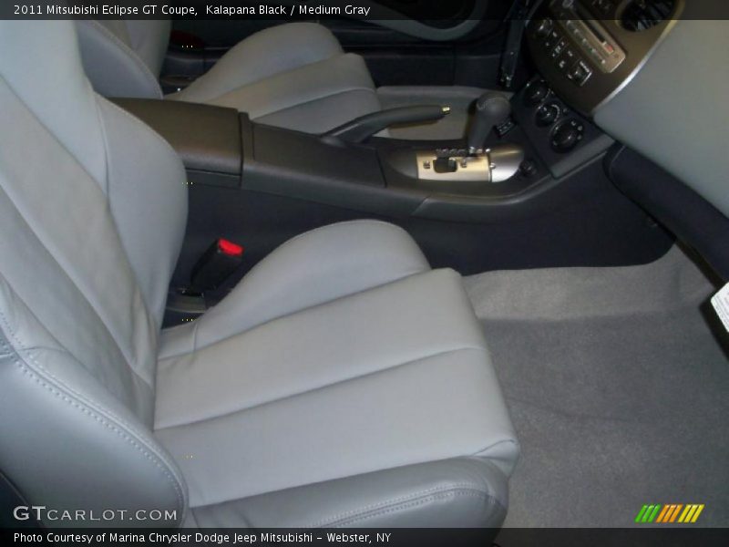 Kalapana Black / Medium Gray 2011 Mitsubishi Eclipse GT Coupe