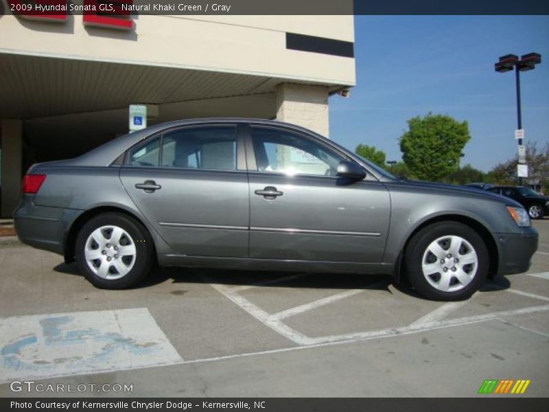 Natural Khaki Green / Gray 2009 Hyundai Sonata GLS