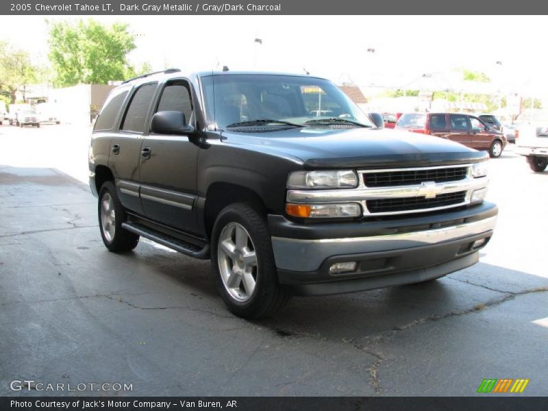 Dark Gray Metallic / Gray/Dark Charcoal 2005 Chevrolet Tahoe LT