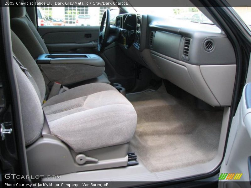 Dark Gray Metallic / Gray/Dark Charcoal 2005 Chevrolet Tahoe LT