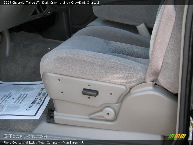 Dark Gray Metallic / Gray/Dark Charcoal 2005 Chevrolet Tahoe LT
