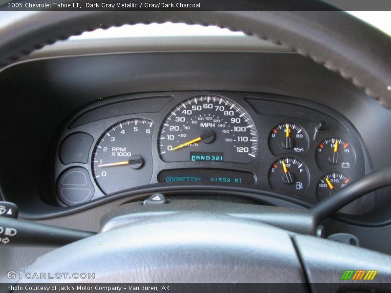 Dark Gray Metallic / Gray/Dark Charcoal 2005 Chevrolet Tahoe LT