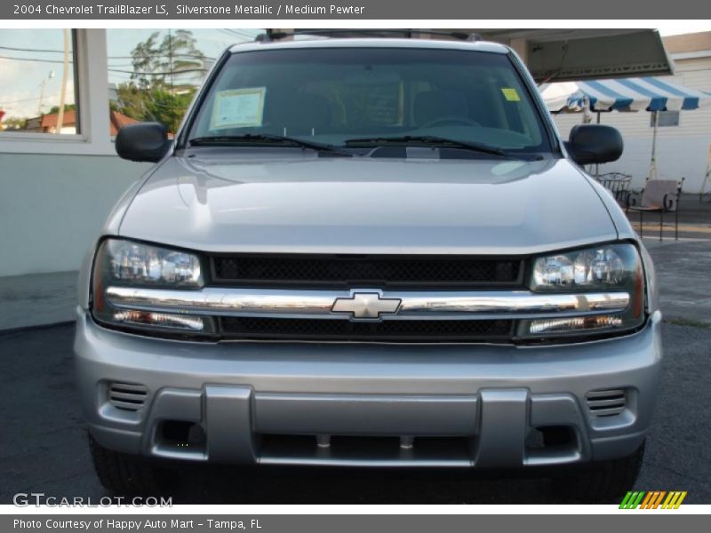 Silverstone Metallic / Medium Pewter 2004 Chevrolet TrailBlazer LS
