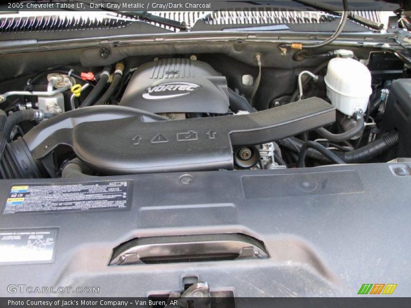 Dark Gray Metallic / Gray/Dark Charcoal 2005 Chevrolet Tahoe LT