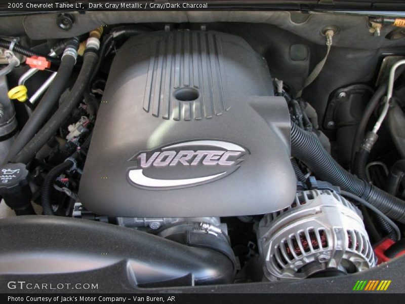 Dark Gray Metallic / Gray/Dark Charcoal 2005 Chevrolet Tahoe LT