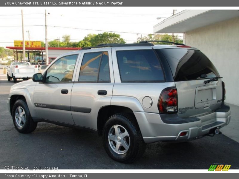 Silverstone Metallic / Medium Pewter 2004 Chevrolet TrailBlazer LS
